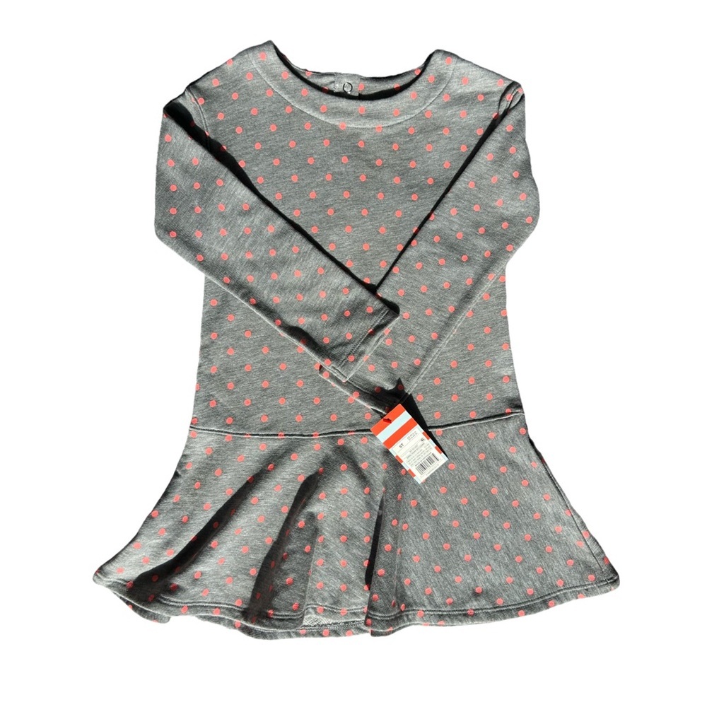 Long sleeve Cat & Jack Dress with Polka Dots